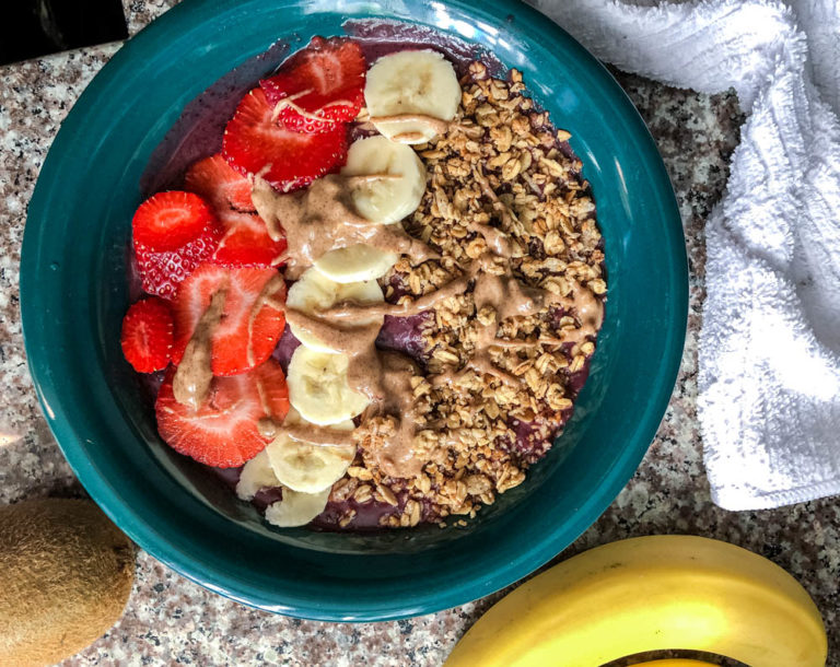 Recipes around the World: Brazilian Açaí Bowl - Roads and Destinations