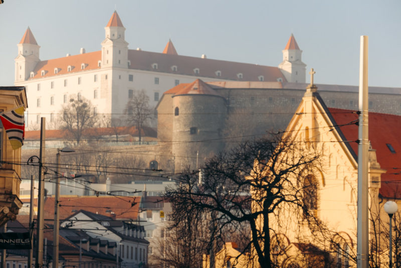 Two Sides Of Bratislava: Royal Old City And Soviet New Town - Roads And ...