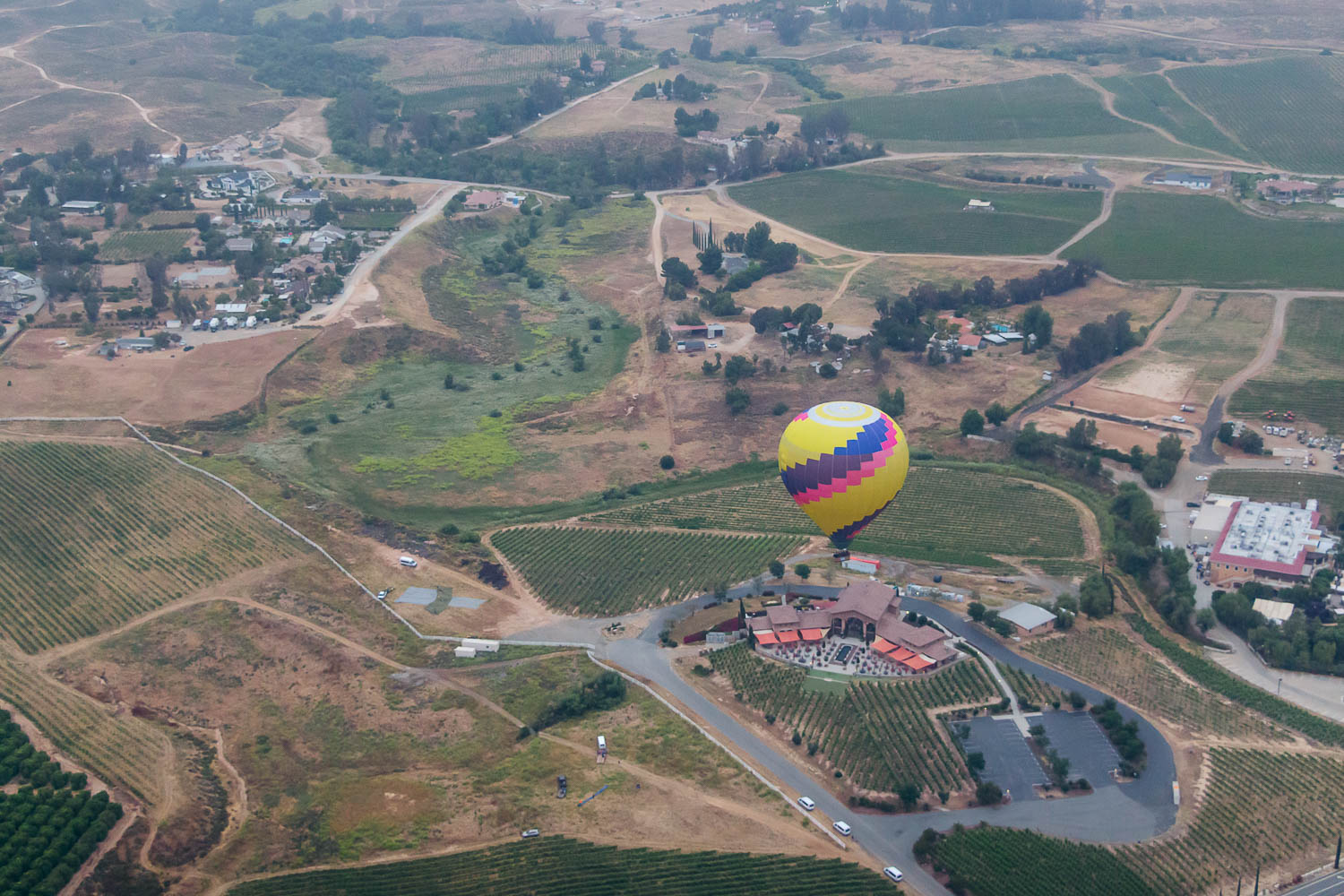 Hot air balloon ride in Temecula - Roads and Destinations