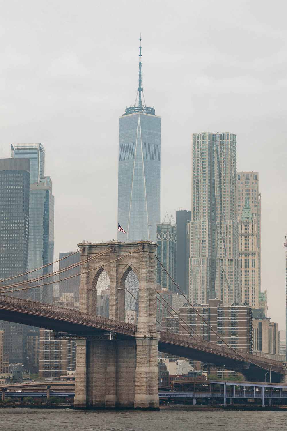 Walking across Brooklyn Bridge | Roads and Destinations