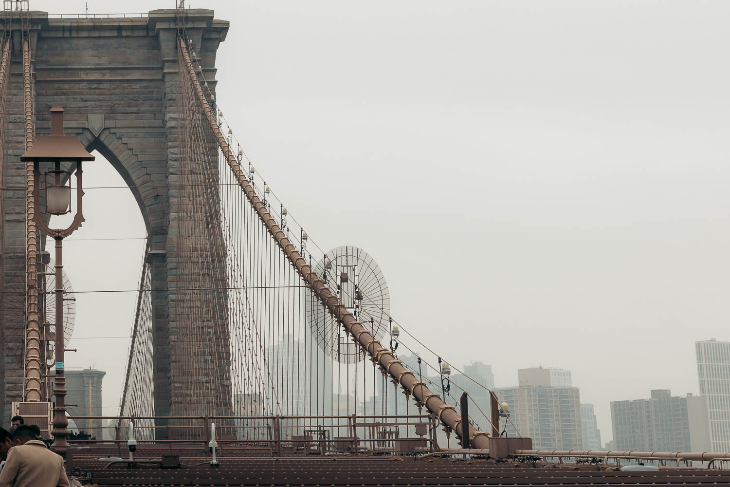 Walking across Brooklyn Bridge | Roads and Destinations