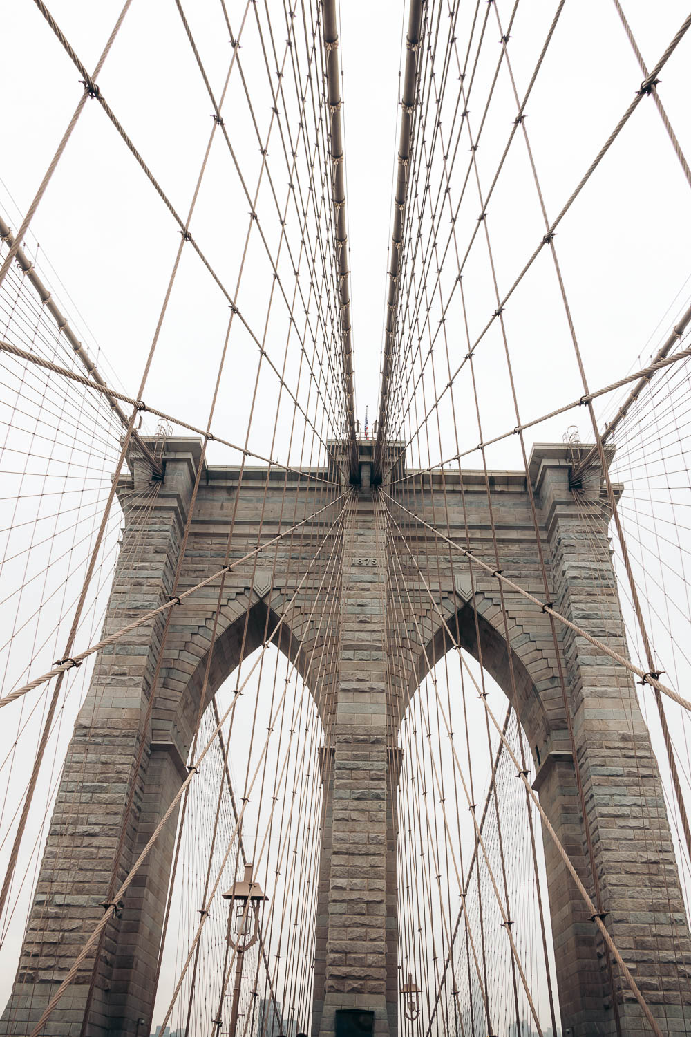 Walking across Brooklyn Bridge | Roads and Destinations