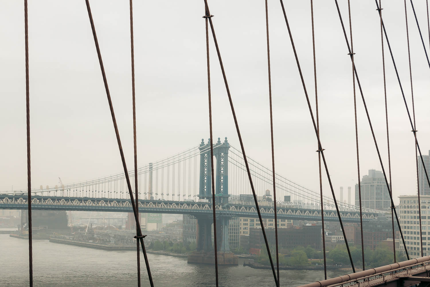 Walking across Brooklyn Bridge | Roads and Destinations