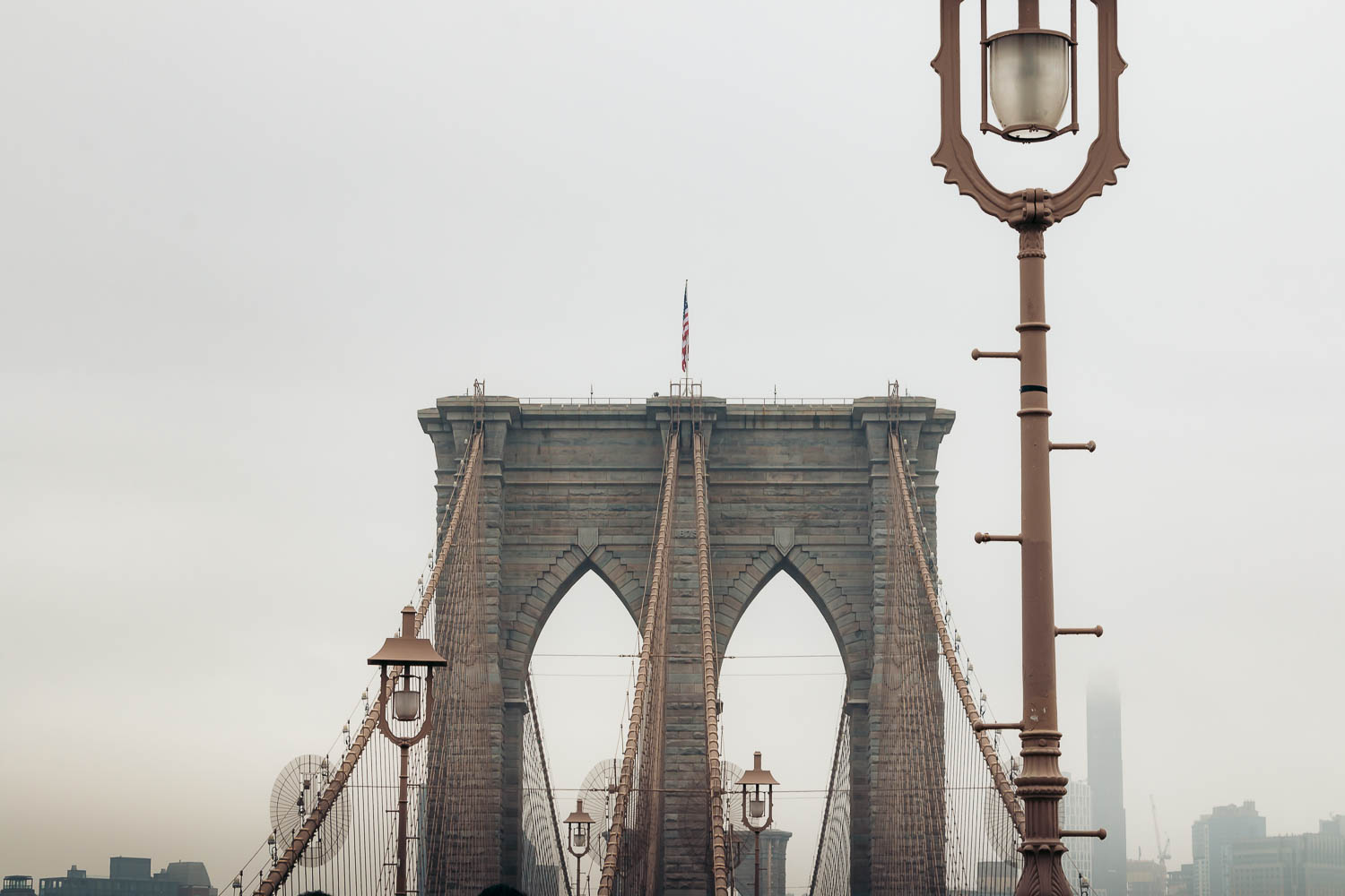 Walking across Brooklyn Bridge | Roads and Destinations