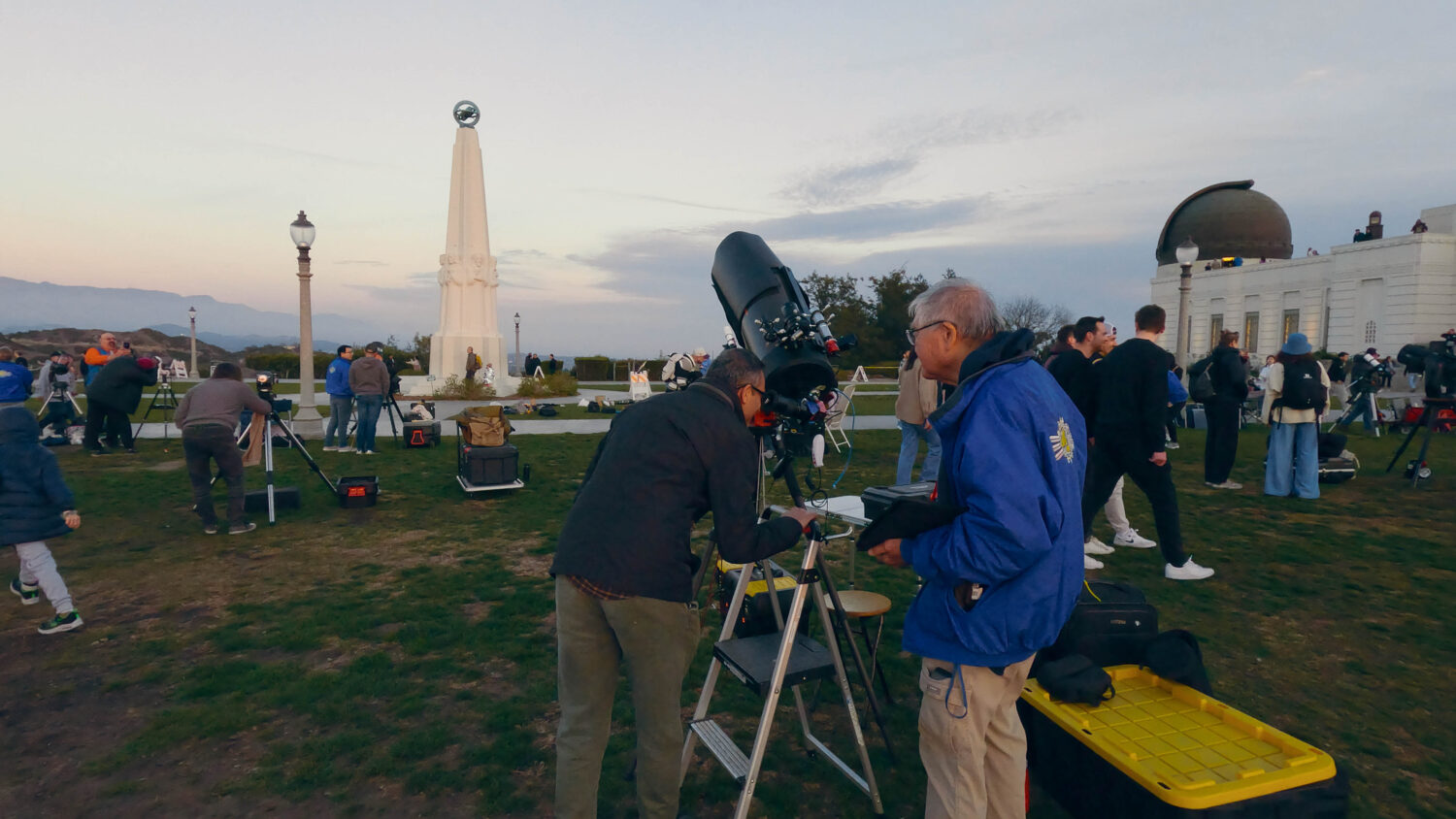 Griffith Observatory star nigh | Roads and Destinations